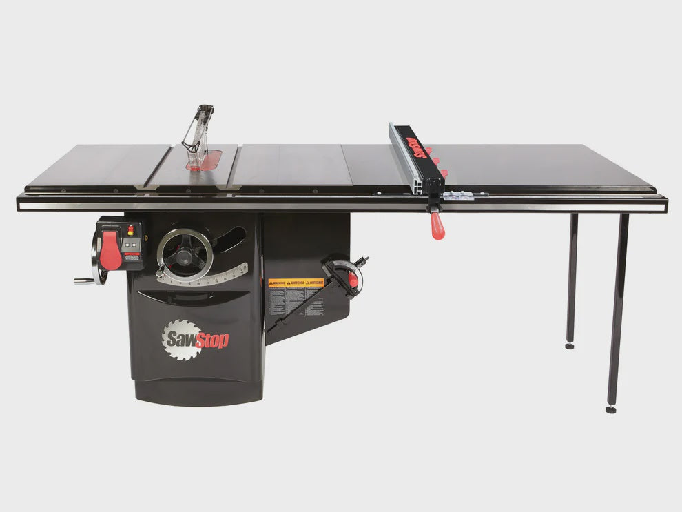 SawStop 3HP 1PH/230V Industrial Cabinet Saw with 52” Advanced Fence