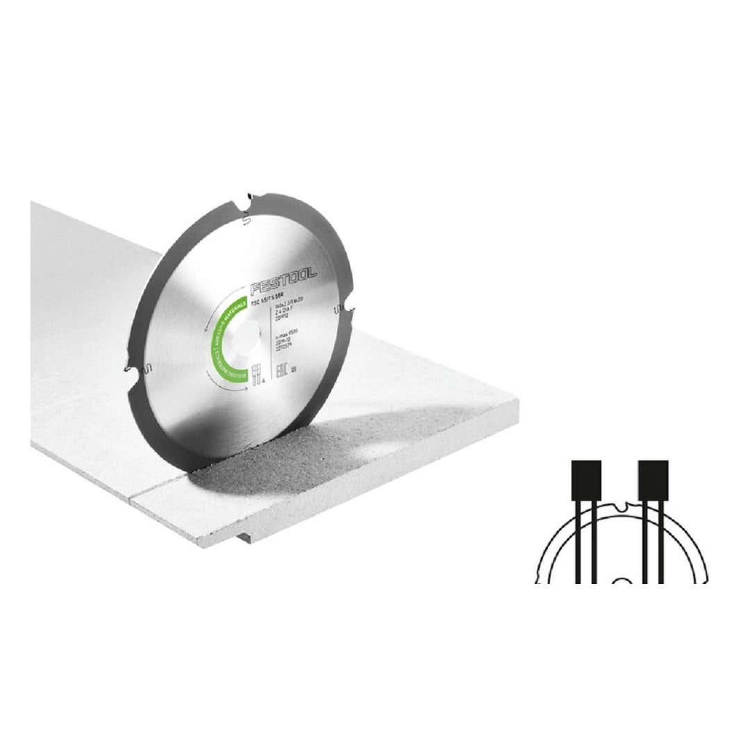 Diamond saw blade ABRASIVE MATERIALS DIA 160x2,2x20 F4