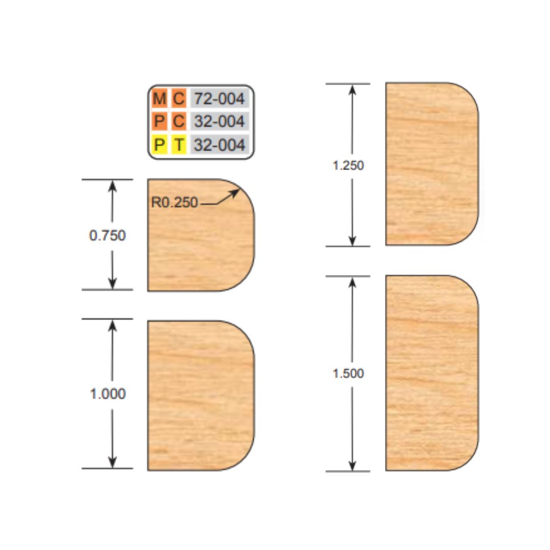 Freeborn MC-72-004 4pc Expandable Double Easing Set