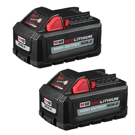 Milwaukee M18  XC6.0 Battery Pack (2 Pk)