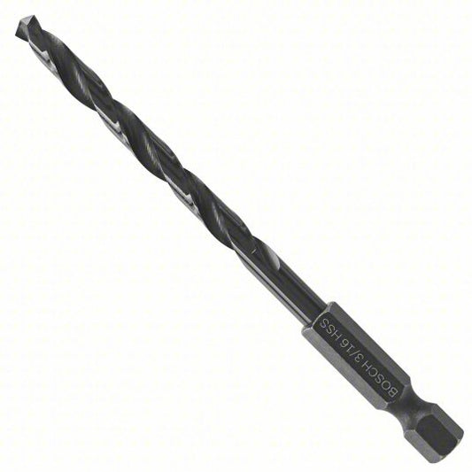 3/16" Black Oxide Jobber