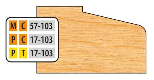 Freeborn MC-57-103 Door Edge Top Cutter