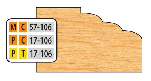 Freeborn MC-57-106 Door Edge Top Cutter