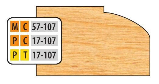 Freeborn MC-57-107 Door Edge Top Cutter