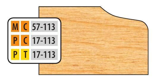Freeborn MC-57-113 Door Edge Top Cutter