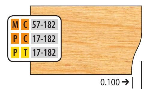 Freeborn MC-57-182 Door Edge Bottom Cutter