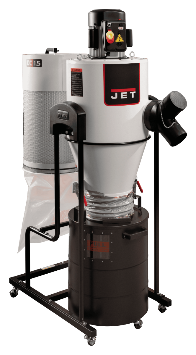 JCDC-1.5 hp Jet Cyclone Dust Collector
