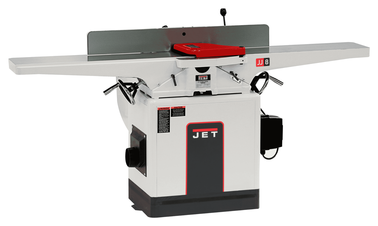 8" Closed Stand Jointer, 2HP, 1PH, 230V (JWJ-8CS)