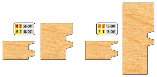 Freeborn MC-58-001 Reversible Glue Joint