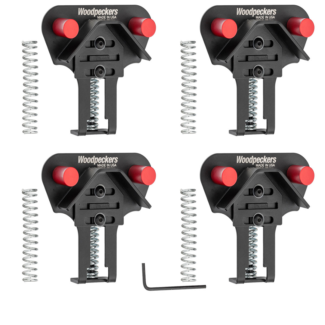 Woodpeckers CornerLock 4 Pack 1/2"-7/8" Capacity