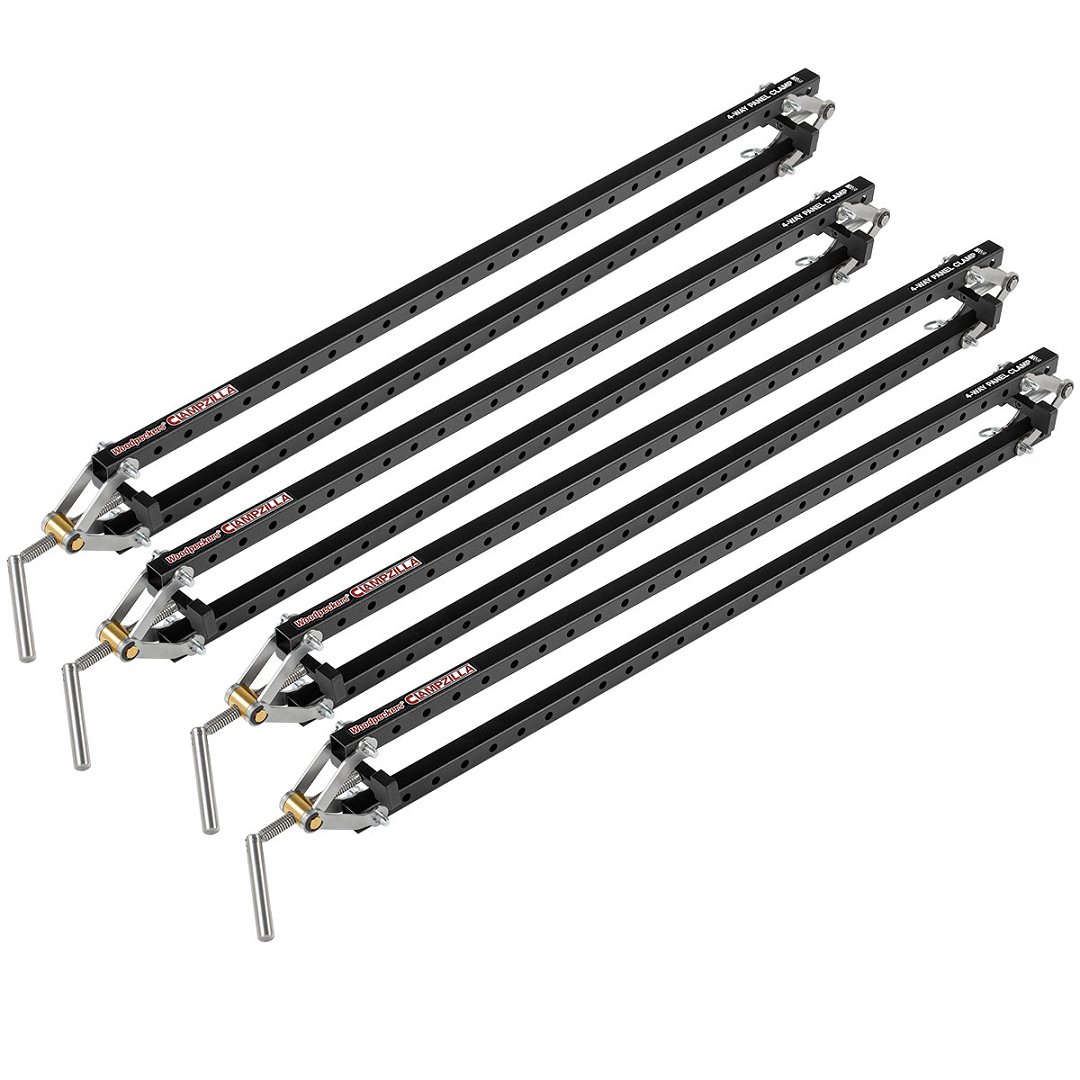 Woodpeckers Clampzilla 38" 4 Way Panel Clamp Set of 4