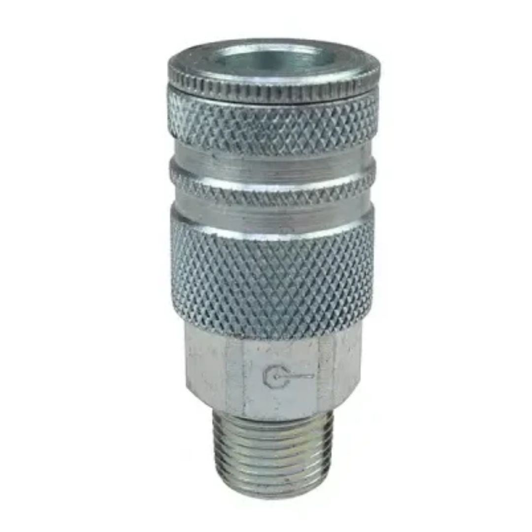 Coilhose Pneumatics 3/8" Industrial Coupler, 3/8" MPT, Display 581-DL