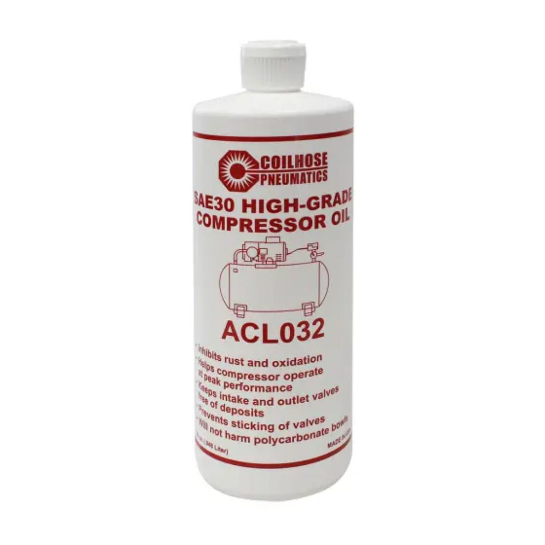 Coilhose Pneumatics Compressor Oil, 32 oz. (12 Pack) ACL032-P12