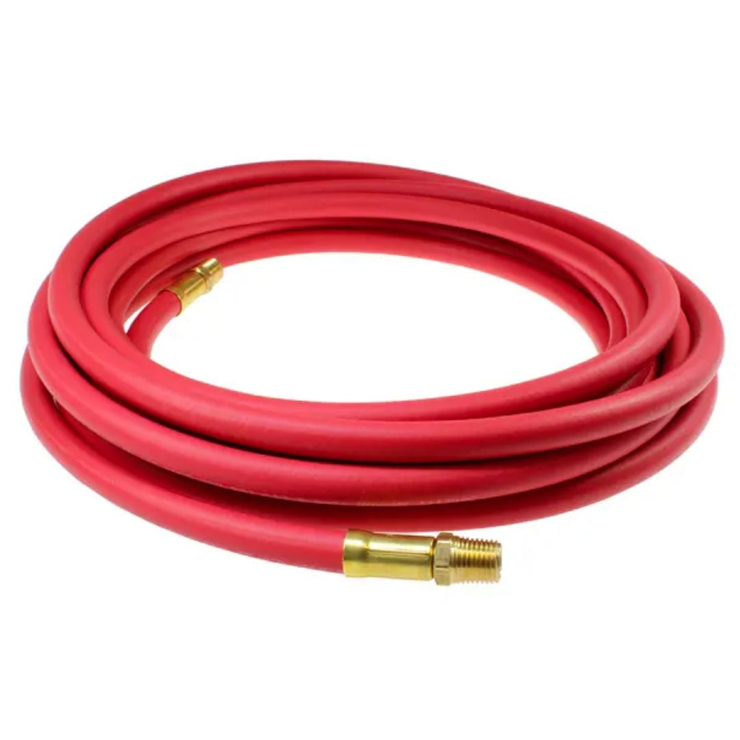 Coilhose Pneumatics General Purpose Hose, 1/4" ID x 25', 1/4" MPT H14025N