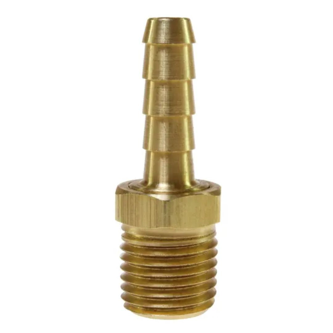 Coilhose Pneumatics Hose Barb, 1/4" ID x 3/8" MPT B0406
