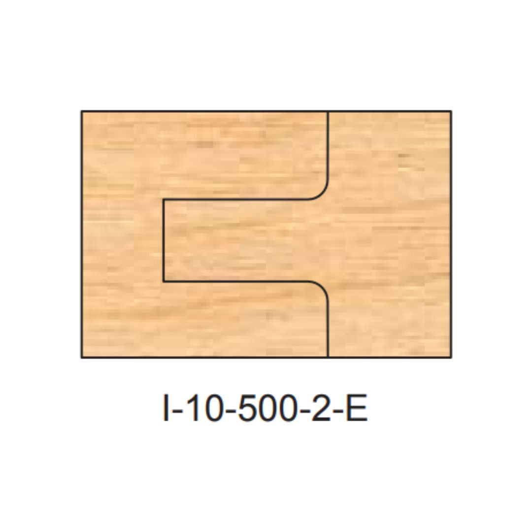 Freeborn Insert Replacement Tips for I-10-500-E, Pattern Side. 3 pc Set