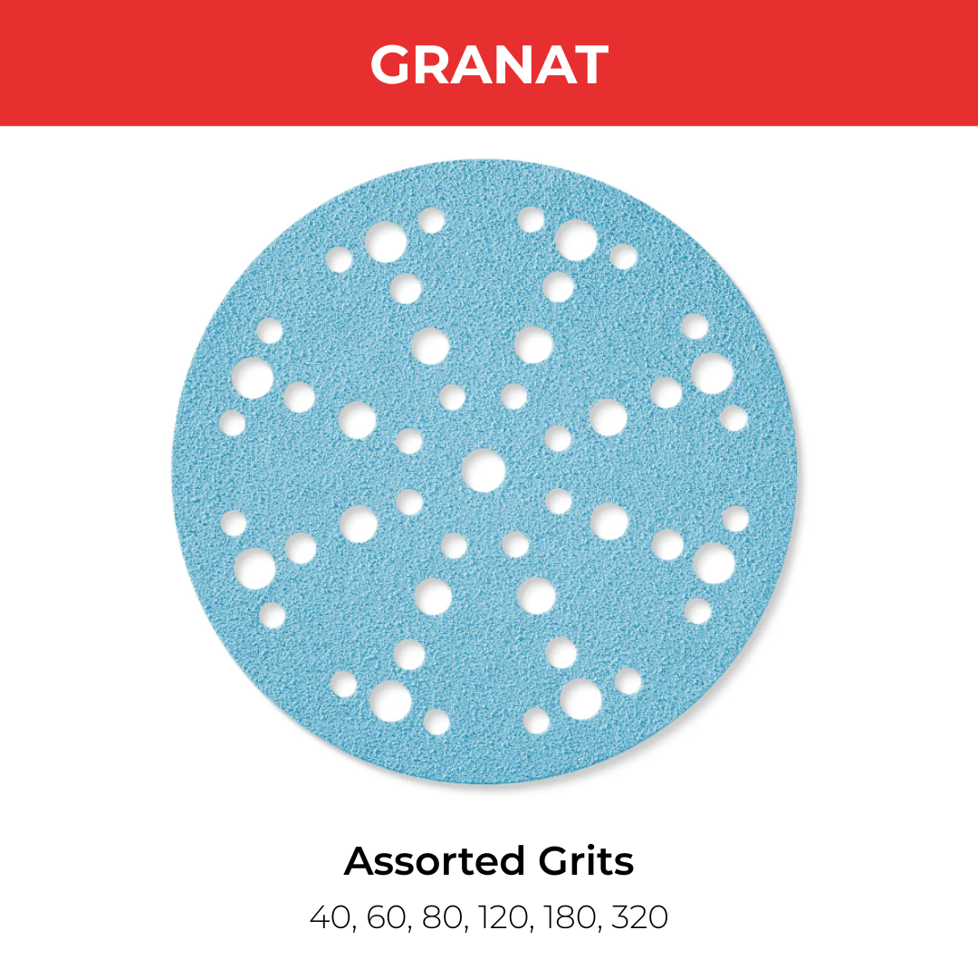 Festool 10-Pack Granat Sanding Discs for 150mm/5" Sanders