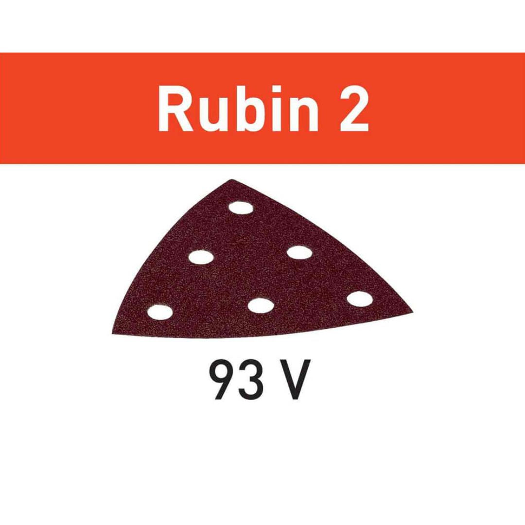 P220-Grit Rubin 2 Sandpaper for RO90, 50ct