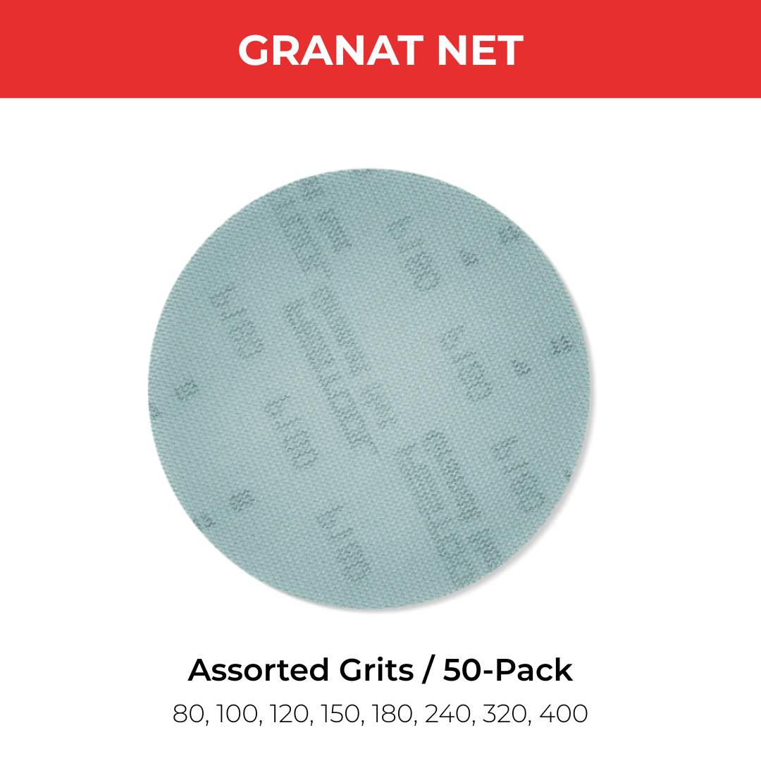 Festool 50-Pack Granat Net Sanding Discs for 125mm/5" Sanders