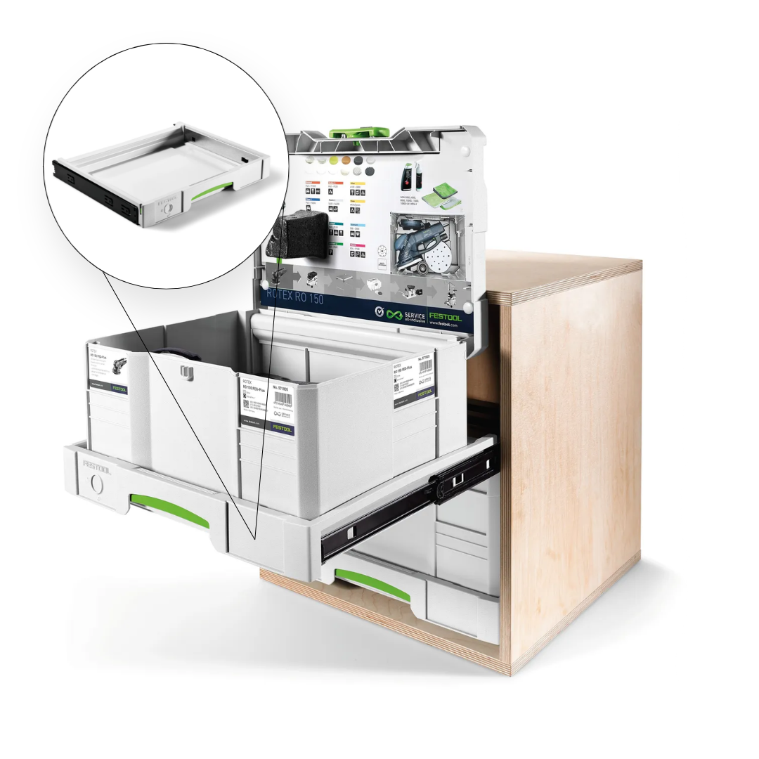 Festool 500692 Slide-Out Drawer for M Systainer, SYS3