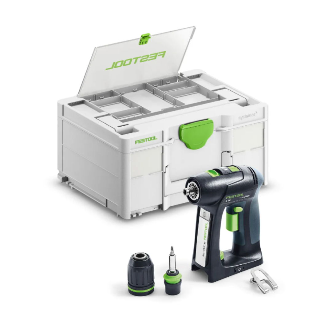 Festool 577620 C 18 BASIC Cordless Drill, Tool Only