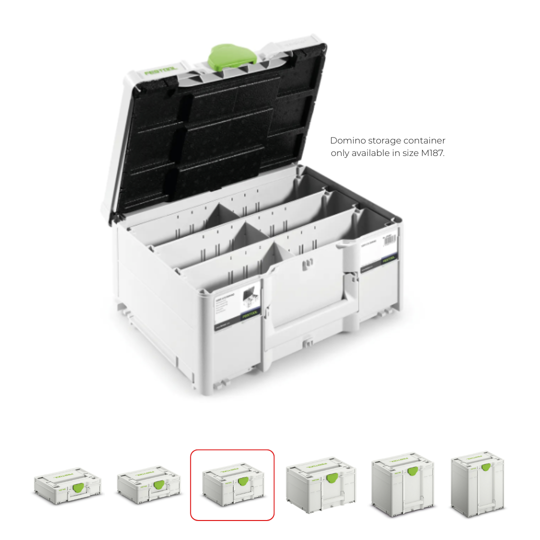 Festool 576793 Domino Storage Systainer, SORT-SYS3 M187
