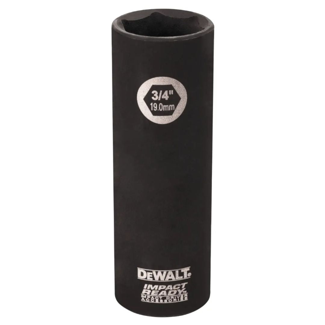 Impact Ready 3/4" 1/2 Drive 6Pt Deep Socket