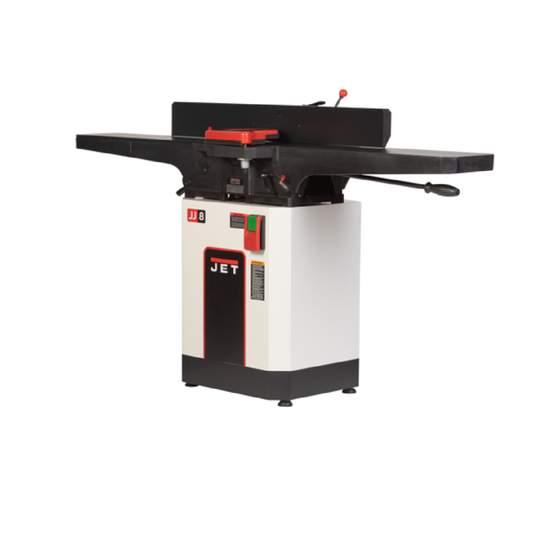 JET Black 8" Helical-Head Jointer