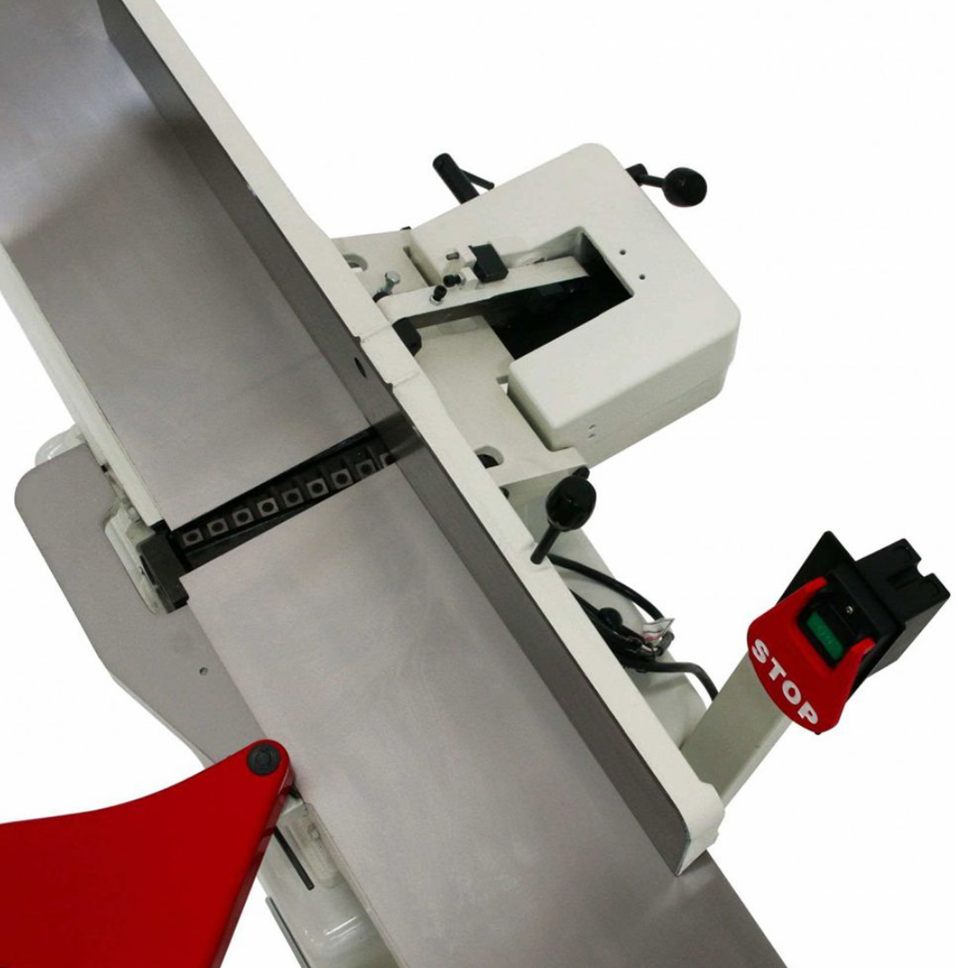 JET Black 8" Helical-Head Jointer