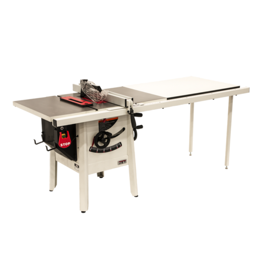 Jet JPS-10 1.75 HP 115V 52" Proshop Tablesaw with Cast wings (725001K)