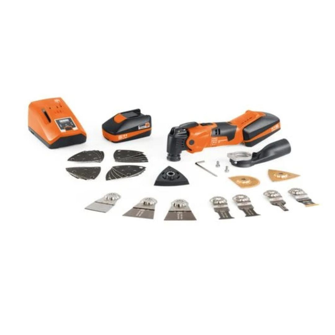 StarLock MultiMaster AMM500 Plus Top Set, Cordless Oscillating Multi-Tool 18v W/ Battery