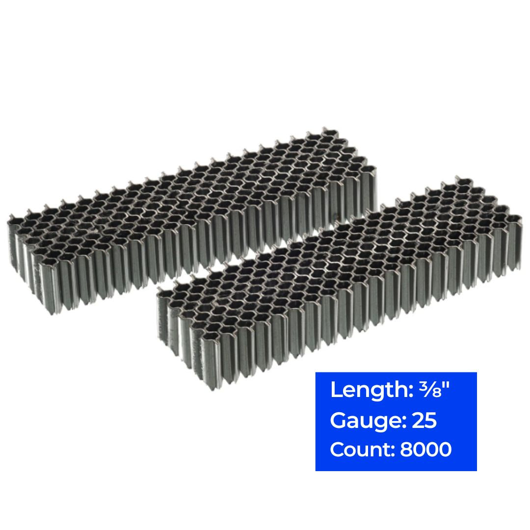 Sencor® 25 Ga. Corrugated Fastener 3/8", 5,000 ct