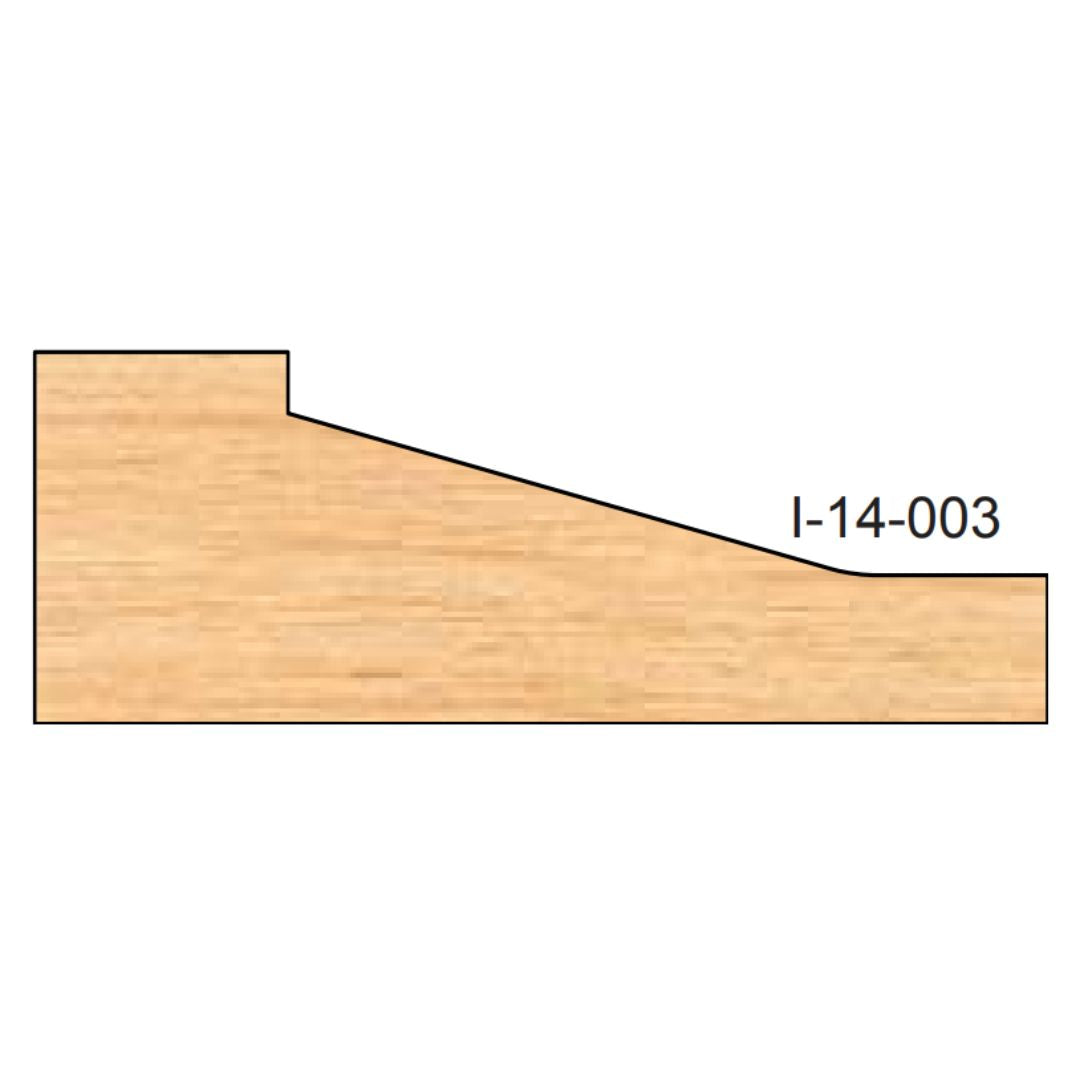 Freeborn IC-14-003 Raised Panel Insert Cutters 3/4" material