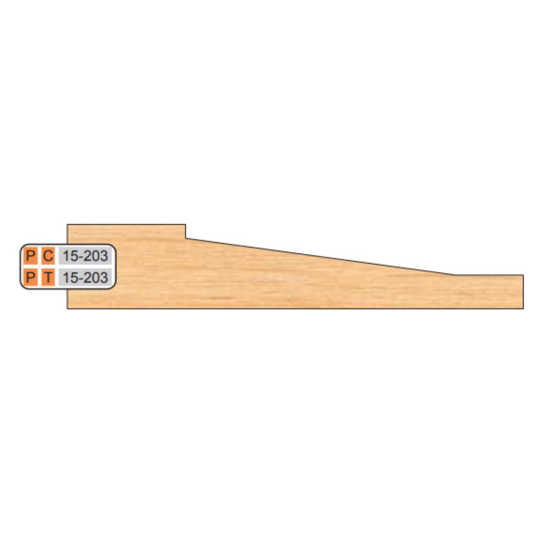 Freeborn PC-15-203 Pro-Line Raised Panel for 5/8" Material