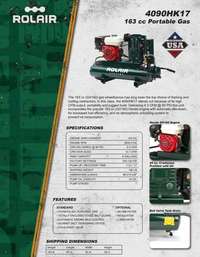 4090HK17 Gas Air Compressor