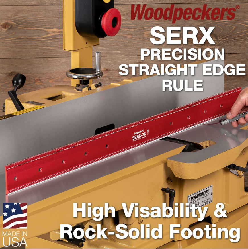 Woodpeckers 36" Straight Edge Rule