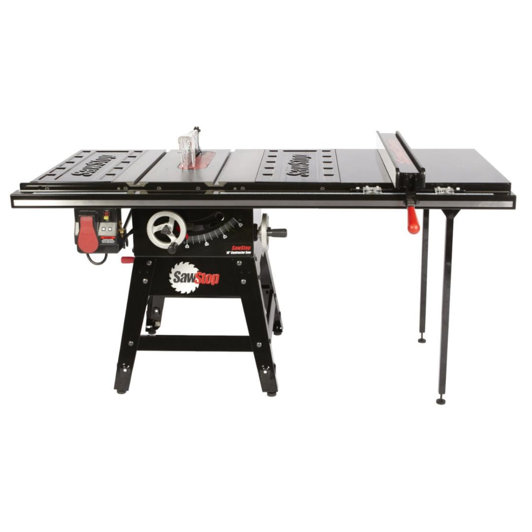 SawStop 1.75HP 1PH/110V Contractor Saw with 36” Fence