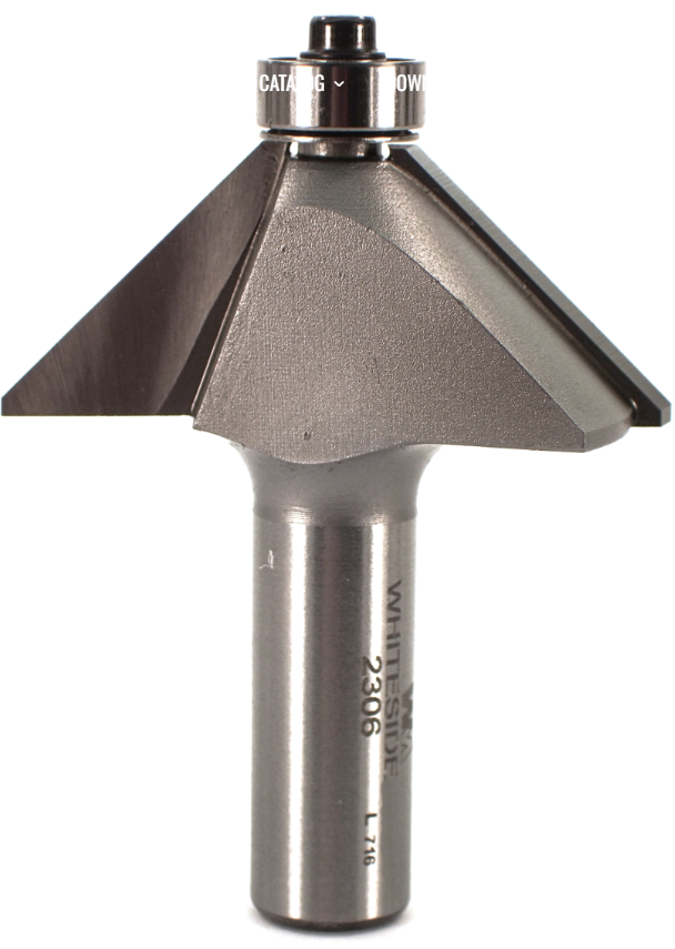 1-1/8"x1/4"45 Deg. Shank Chamf