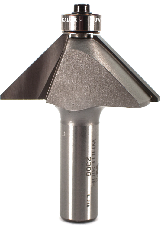 1-1/8"x1/4"45 Deg. Shank Chamf