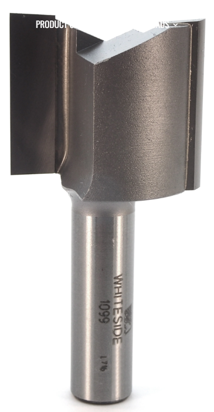 1-1/2"x1/2"x1-1/4" Shank Double Flute