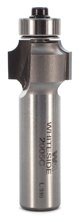 1/8"Rx1/2" Shank Roundover
