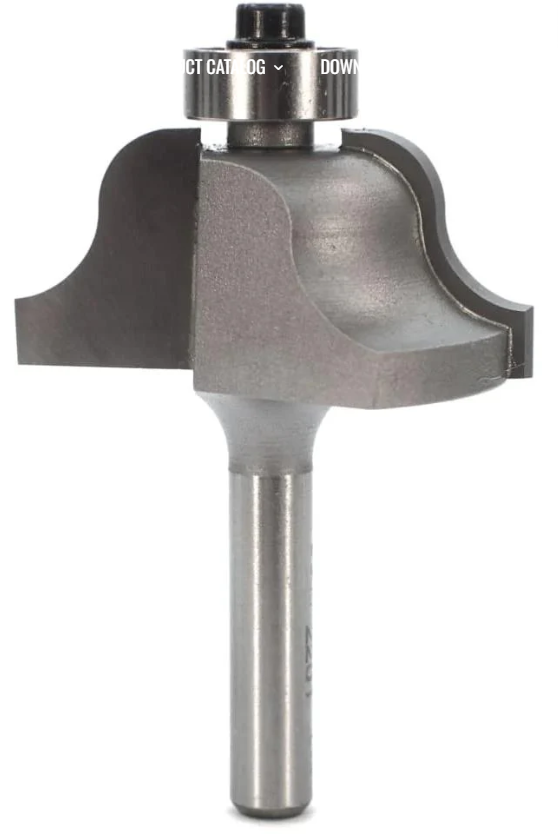 1/4"Rx1/4" Shank Roman Ogee
