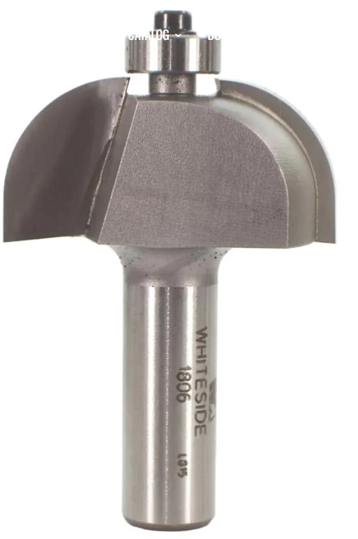 5/8" R x 1/2" Shank  Cove Bit