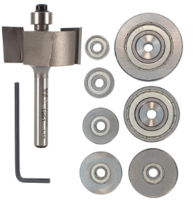 Multi Rabbet Set 1/4" Shank