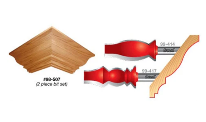 Freud Tools 98-507 Crown Mdlg Set 99-414 & 99-417