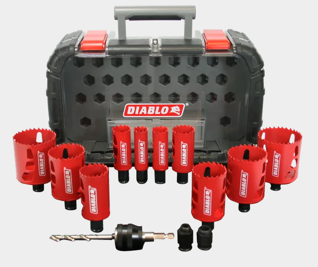 14 pc General Purpose Bi-Metal Hole Saw Set
