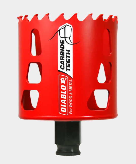 Diablo 2-5/8" Carbide Teeth Hole Saw for Wood and Metal