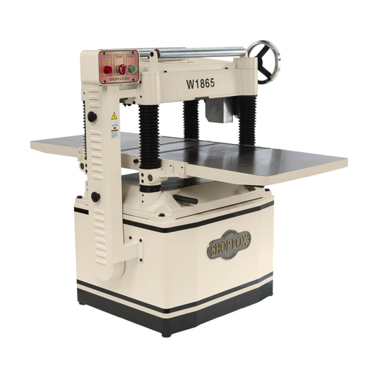 Shop Fox W1865 20" 5 HP Planer with Helical Cutterhead