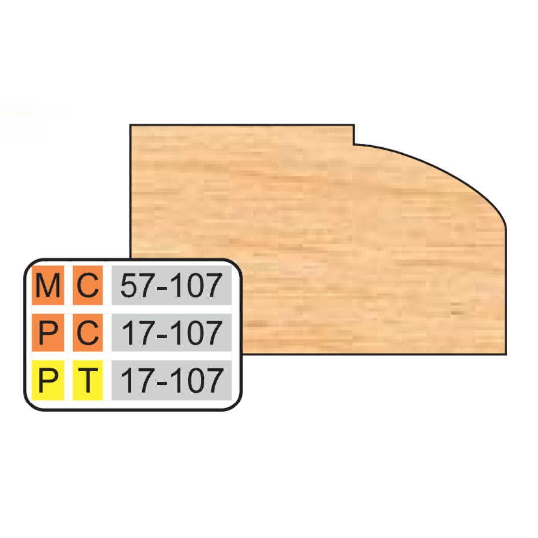 Freeborn PC-17-107 Door Edge Pro-Line Top Cutter