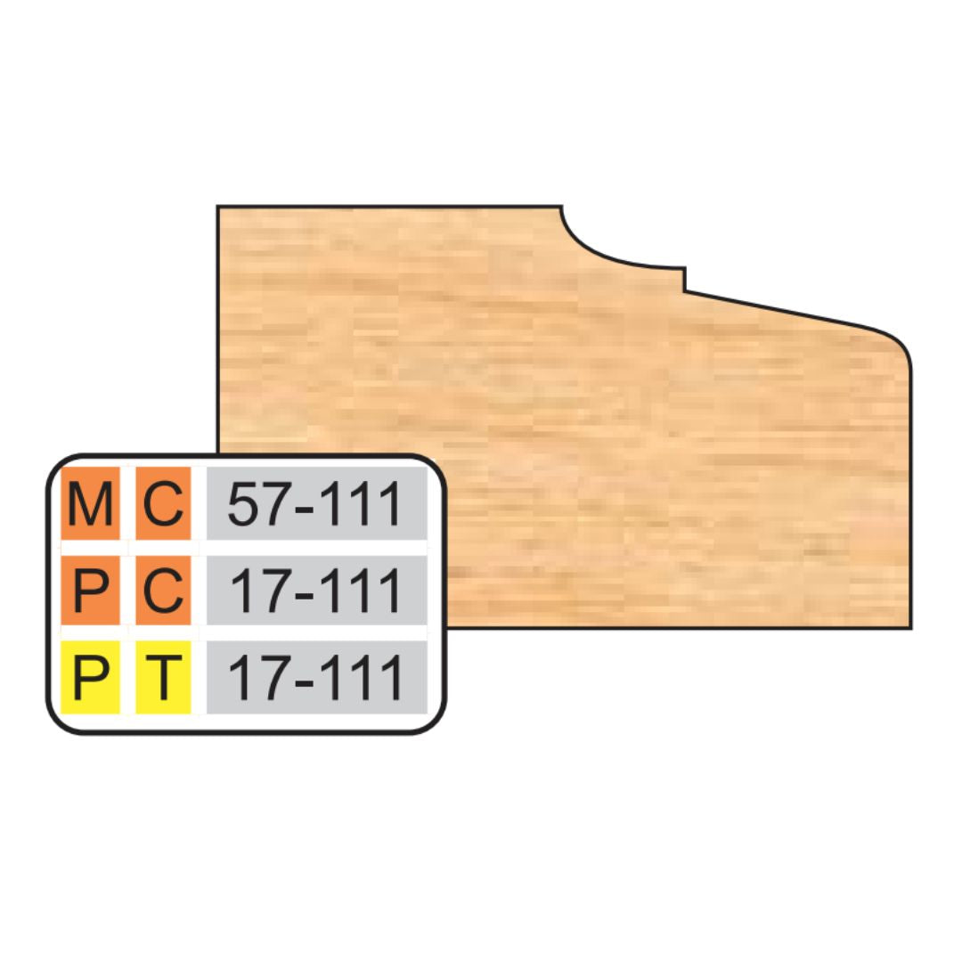Freeborn PC-17-111 Door Edge Pro-Line Top Cutter